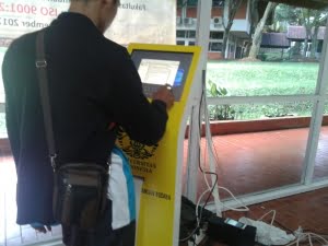 mesin antrian di jakarta universitas indonesia