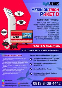 mesin antrian pasien