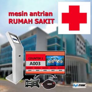harga mesin antrian rumah sakit